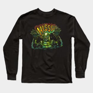 Hissing Gill Man Long Sleeve T-Shirt